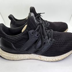 Adidas Ultraboost 4.0 DNA Shoes Womens 8 Black Running Athletic Comfort Sneakers