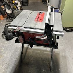 M18 Milwaukee Table Saw with Stand(no Battery Or Charger. 