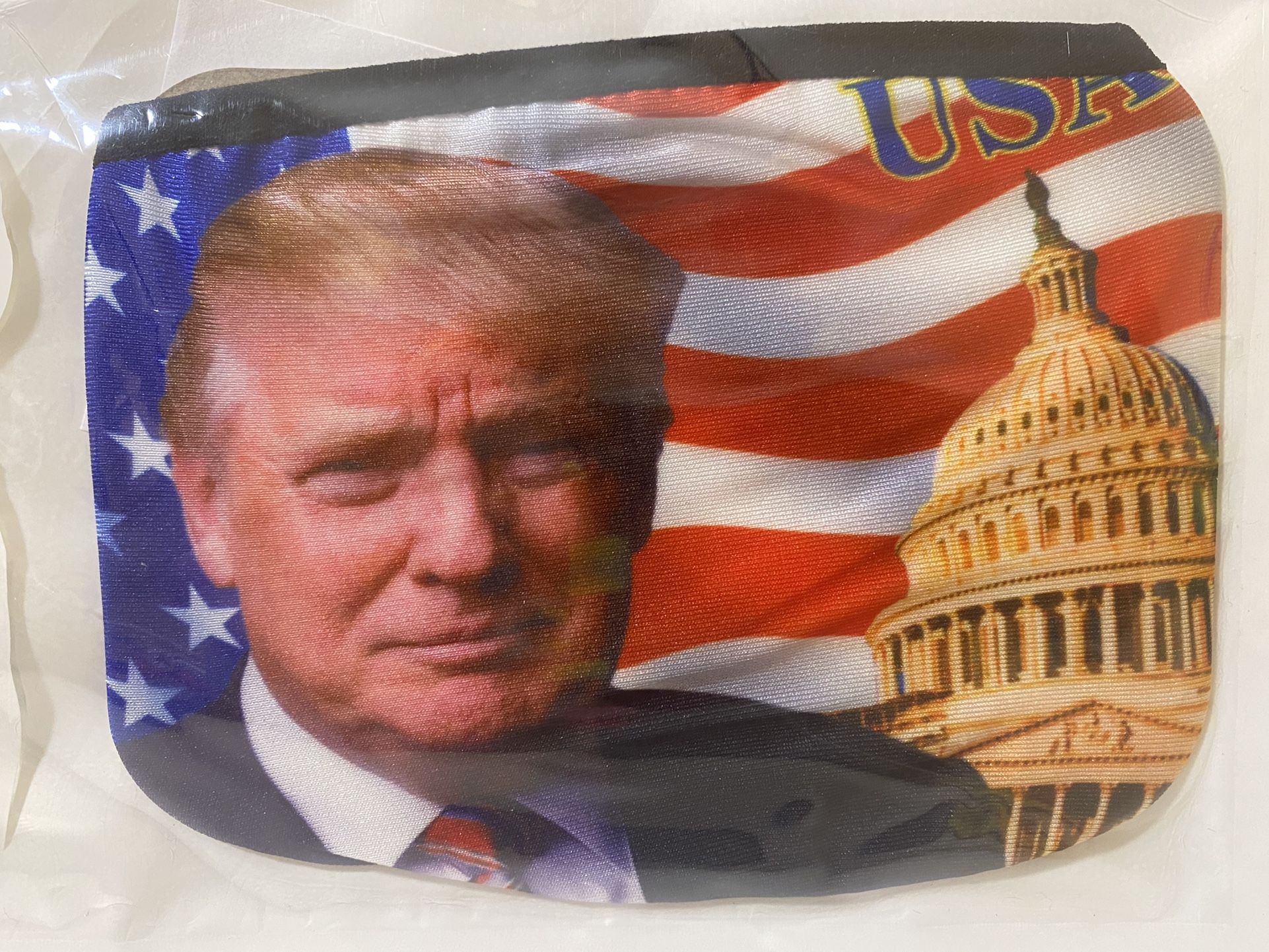 Donald Trump American US Flag Face Mask NEW Patriotic