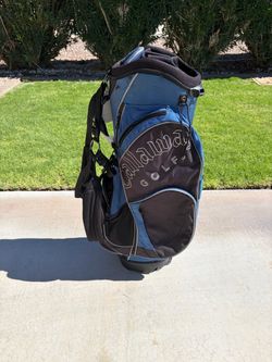 Callaway Golf Stand/Cart Bag Blue and Black
