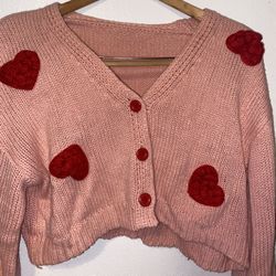 Pink Cardigan