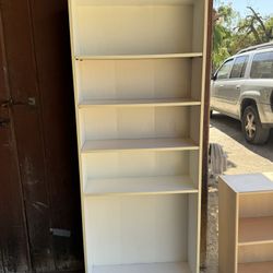 White Bookshelf 