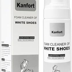 White Shoe Cleaning Foam - Suede & Sneaker Whitening Formula