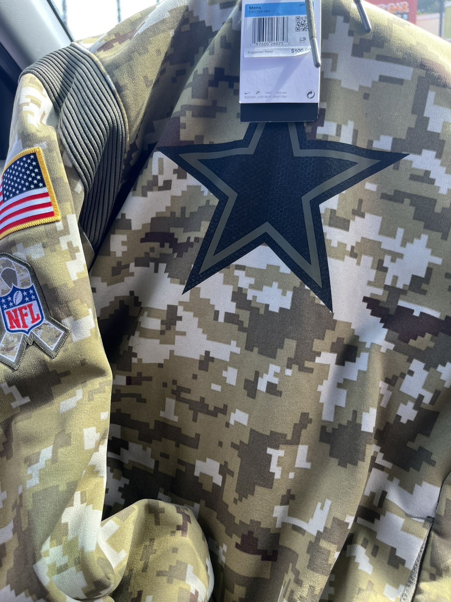 Dallas Cowboys Salute Sweater