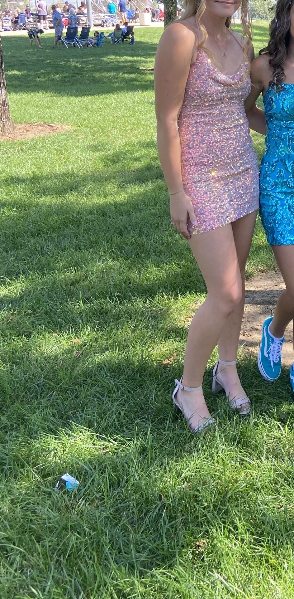 Pink Homecoming Dress Size Small