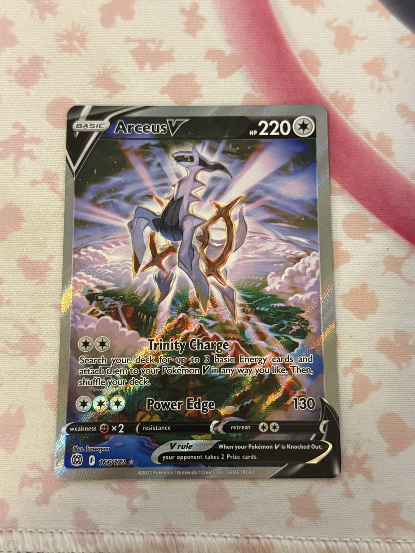 Pokemon Arceus V (Alternate Full Art) - SWSH09: Brilliant Stars (SWSH09)