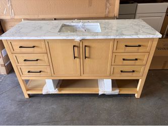 Bathroom vanity 60”