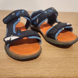 Boys Light Up Carters Sandals Blue Size 12