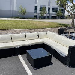 7 Pieces Outdoor Patio Furniture 