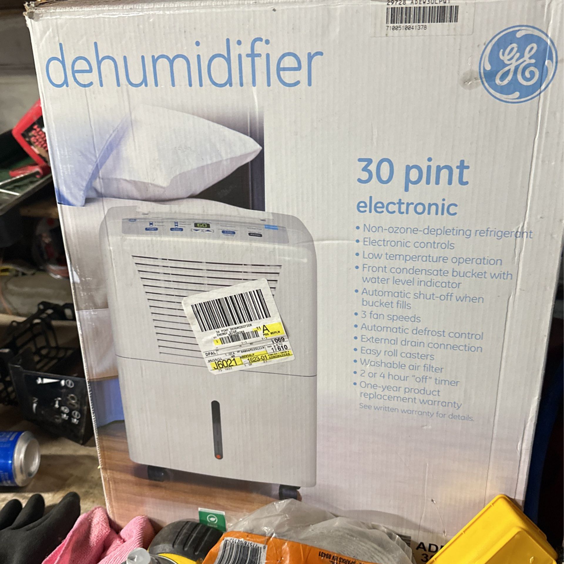 30 Pint Dehumidifier