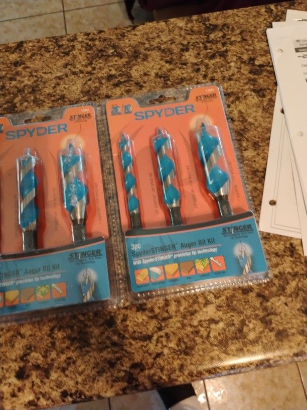 Spyder Stinger Auger Bit Kit
