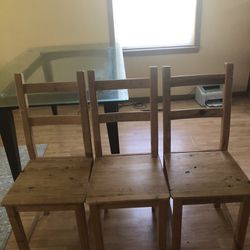 4 Dining Chairs(ikea)