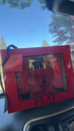 PLAY RED Cologne Gift Set – New & Unopened – 3 Piece Set