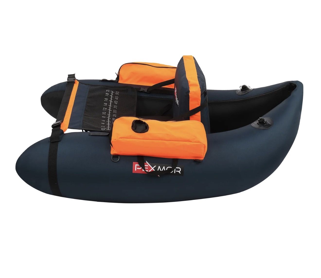 Inflatable Fishing Float Tube 350LBS Capacity with Rod Holder and Pump