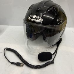 HJC IS-33 open face motorcycle helmet Large & Extra Large integrated wind shield