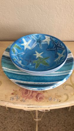 Plate and Bowl Set New