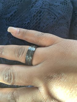 Men Wedding Band-size 12