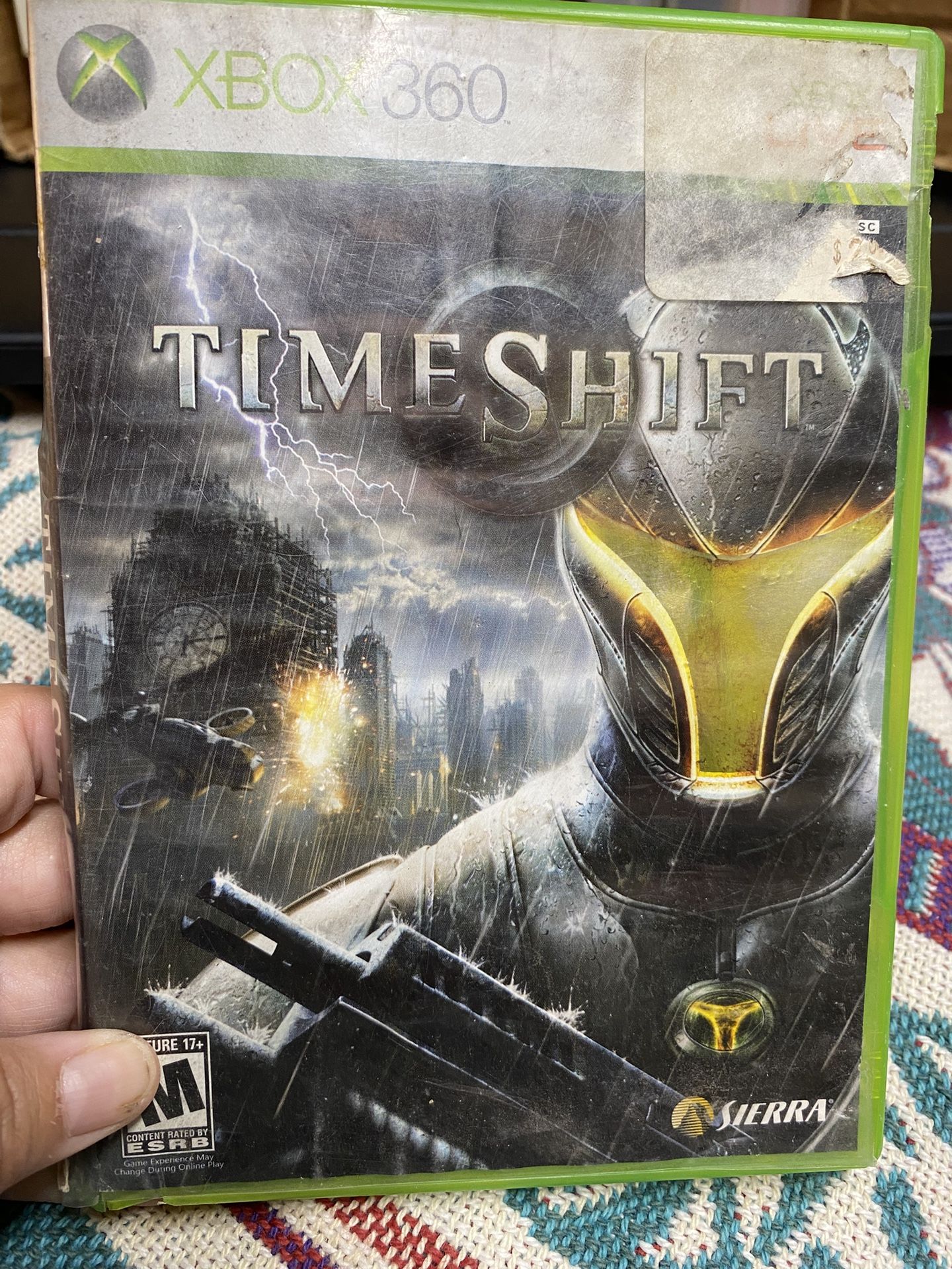 Xbox 360 Time Shift Thin Scratches
