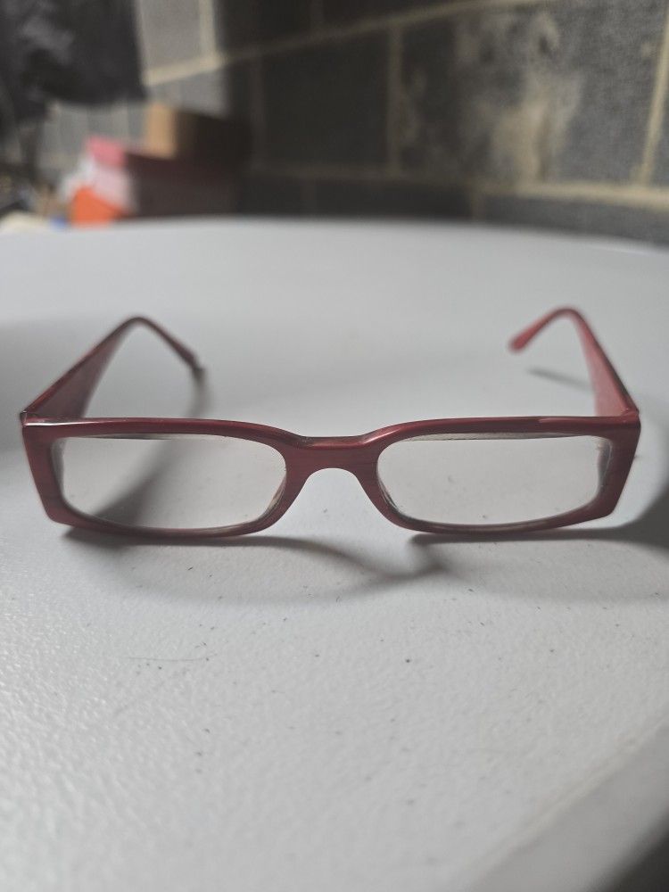 Versace MOD.3022 Eyeglass Frames – Red – Made in Italy