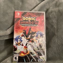 🎮 Nintendo Switch – Sonic Shadow Generations (Sealed) 🎮