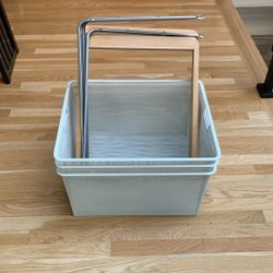 3 Elfa Mesh Drawers (Birch Decor Drawer Frames And Tracks)
