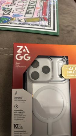 ZAGG Clear Snap iPhone Case with Kickstand