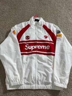 Super Ducati track jacket white