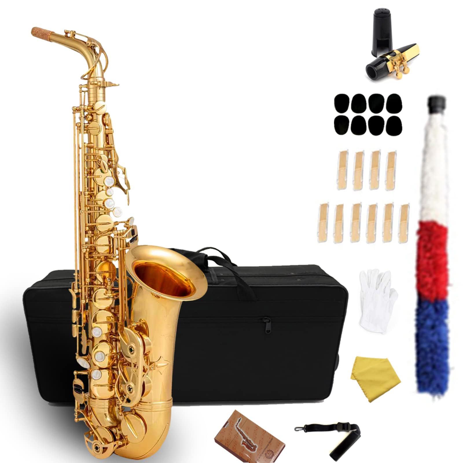 Alto Saxophone for Beginners and Students. Suitable for professional Clarinet and Oboe instrument player of Tenor, Soprano, Baritone.