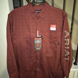 ARIAT FRC PLAID BUTTON UP SHIRT 