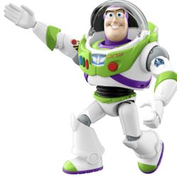 Disney Pixar Toy Story Talking Buzz Lightyear Figure with Action Chop  10"