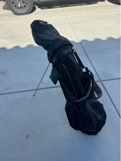 Golf Clubs and Case