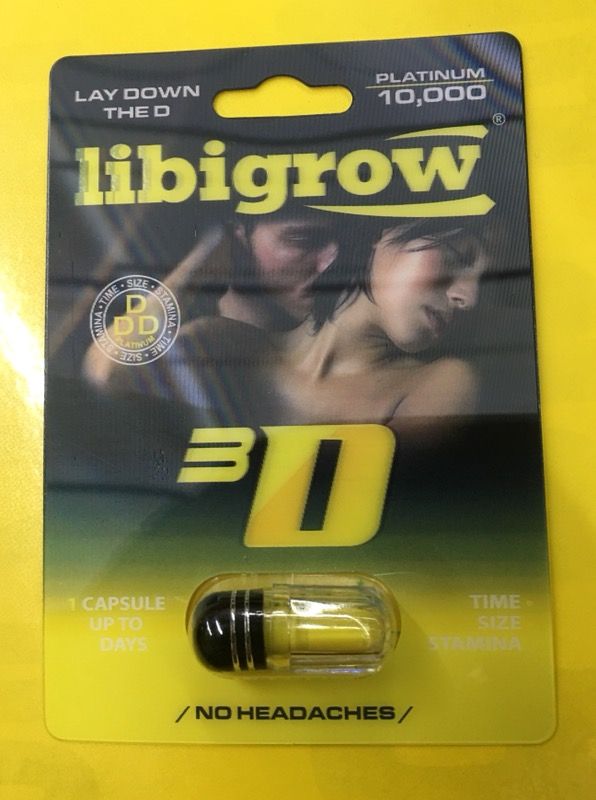 Libigrow 3D platinum 10000 male Enhancement sexual pills