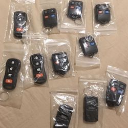 Brand New Auto Parts Car Fob Key Remote Ford, Lincoln, Nissan, Infiniti and More (Programming Included)