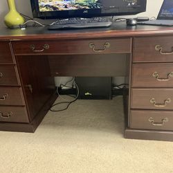 Wood Executive Desk