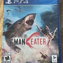 Maneater PS4 Video Game - Never Opened