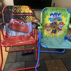 2  toddler chairs