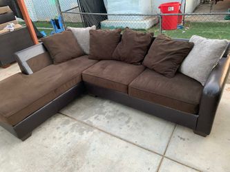 Brown Sectional