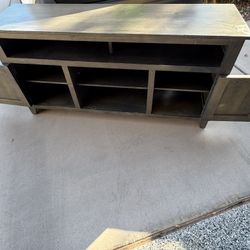 Small Gray Entertainment Center 