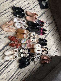 Large Kids Shoe Lot Mixed Brands