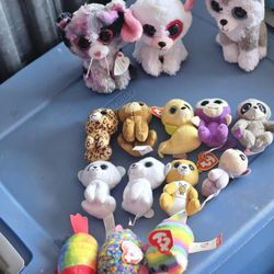 Lot Of TY Beanie Babies 