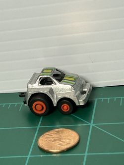 1989 Vintage Miniature Tonka Turbo Tricksters Toy Pull Back Car