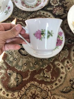 Variety teacups