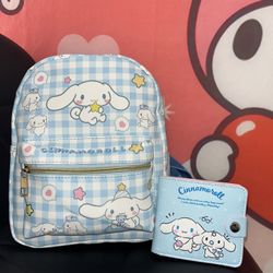 Cinnamoroll Backpack/Wallet