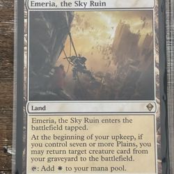 MTG Lands Emeria, the Sky Ruin