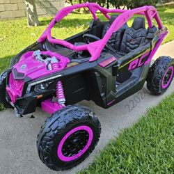 BRAND NEW! 48VOLT 4x4 Kids Can Am Ride On Utv Razor Electric Kids Car With Remote Control & 2 BATTERIES Power Wheels Powerwheels 24v 48v 24volt 