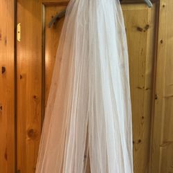 Stunning Cathedral Glitter veil (New) 