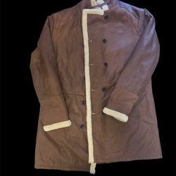 Genuine Leather Jacket (Faux Fur lining)