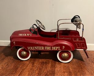 GEARBOX Pedal Car Fire Truck NO.1