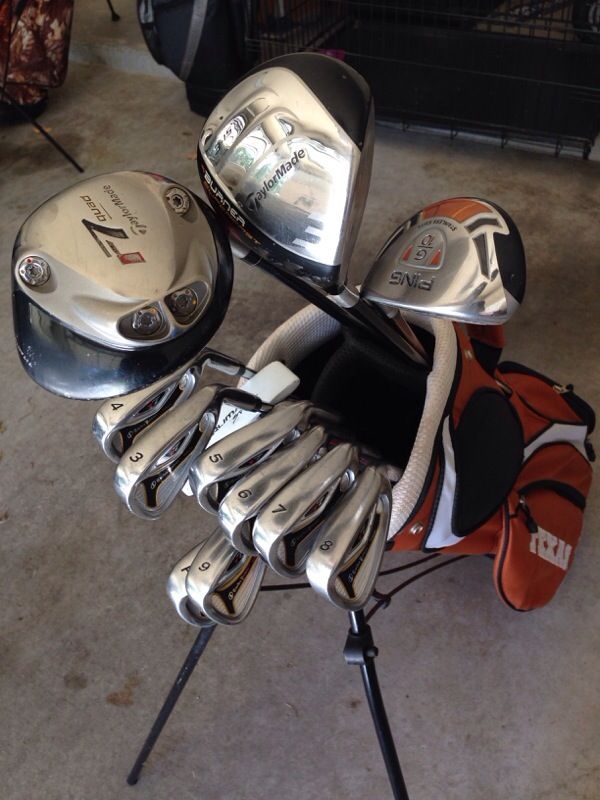 TaylorMade T7 Clone Irons w/ TaylorMade & Ping Woods