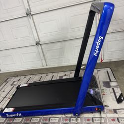 Folding Treadmill with Electric Blue Tooth Speaker, APP Control, Remote Control